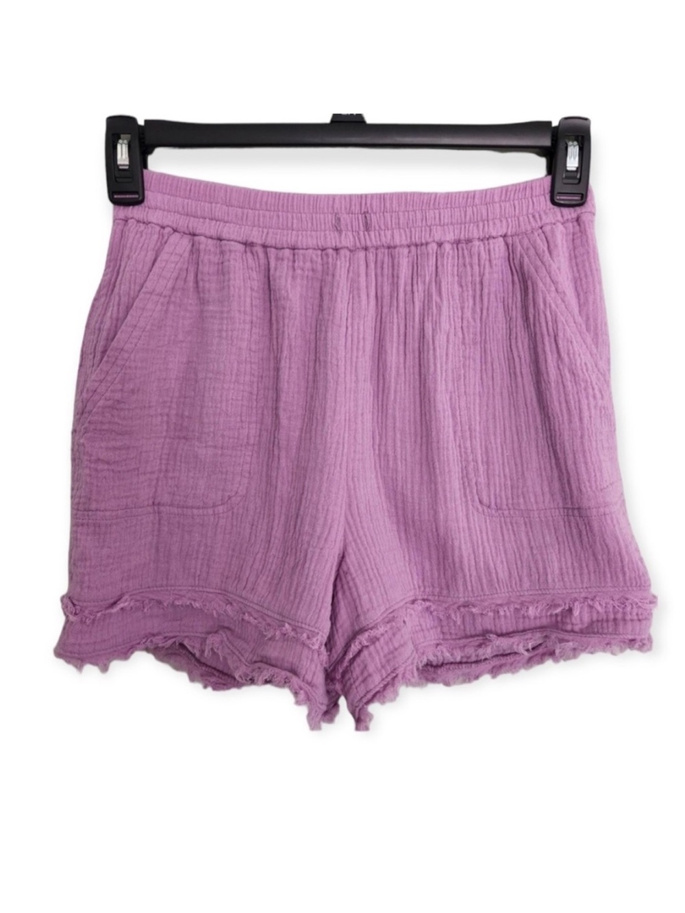 Anthropologie Saturday Sunday Lavender Marie Frayed Shorts Size Small